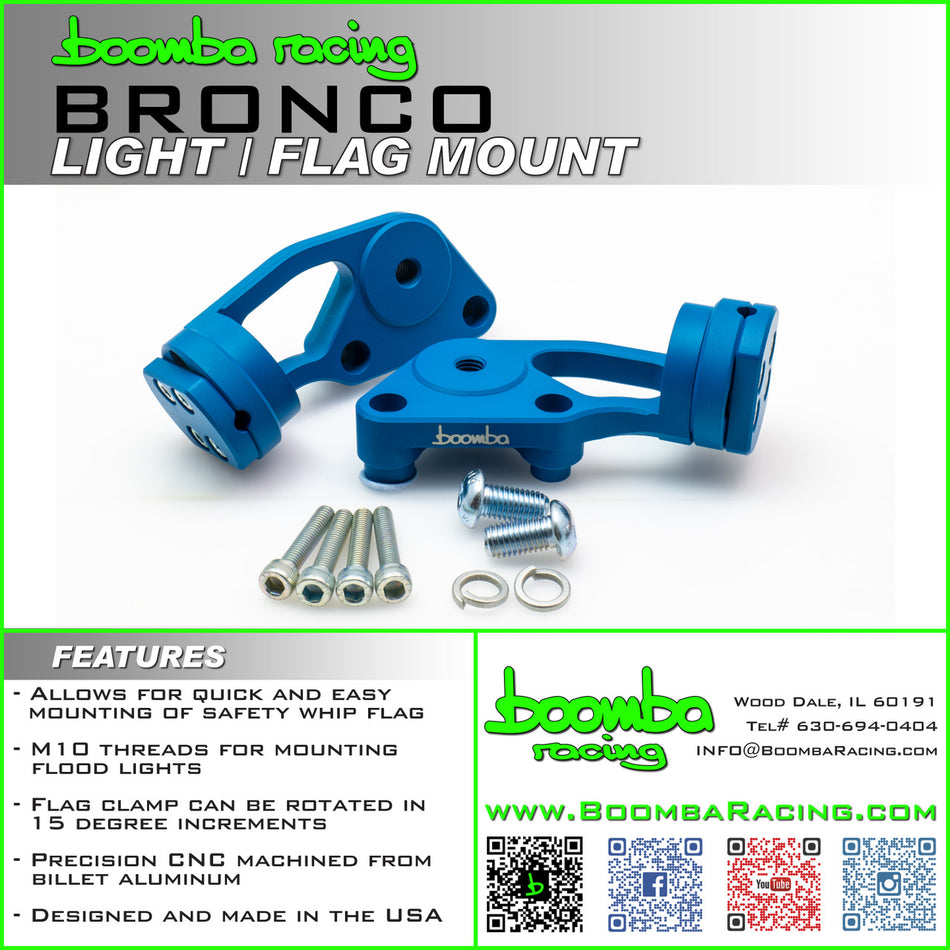 BRONCO LIGHT / FLAG MOUNT