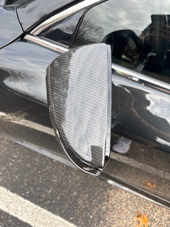 OEM Style Carbon Fiber Mirror Cap Set - 21-24 LEXUS IS300 IS350 IS500.