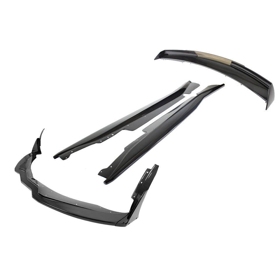 Chevrolet Corvette C7 Z06 Track Pack Aerodynamic Kit 2015 2019 Version 2
