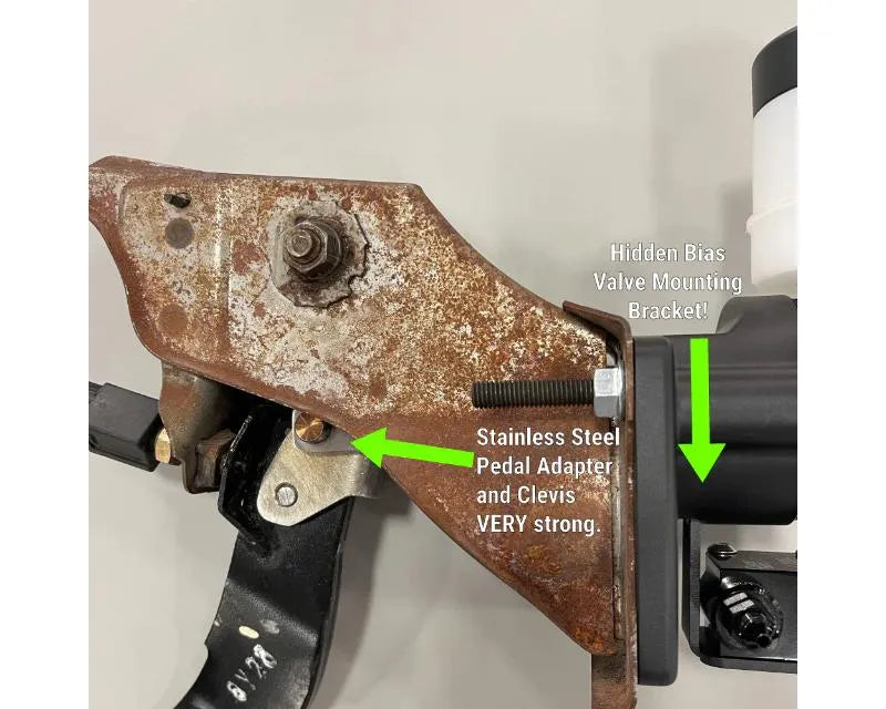 Chase Bays Dual Piston Brake Booster Delete with 6:1 Pedal Ratio Bolt-On Honda | Nissan | Mazda | Mitsubishi.