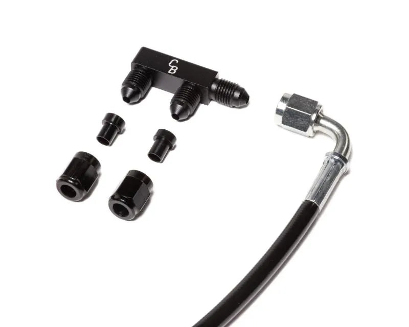 Chase Bays Single Piston Brake Booster Delete Brake Line Relocation Honda Civic 1996-2000