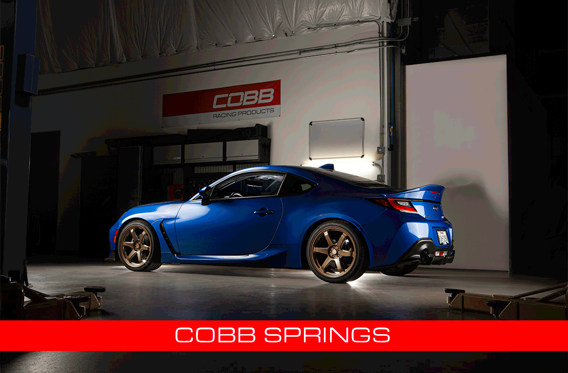 Cobb Lowering Springs | 2022+ Subaru BRZ / Toyota GR86 (CB-SUB006).
