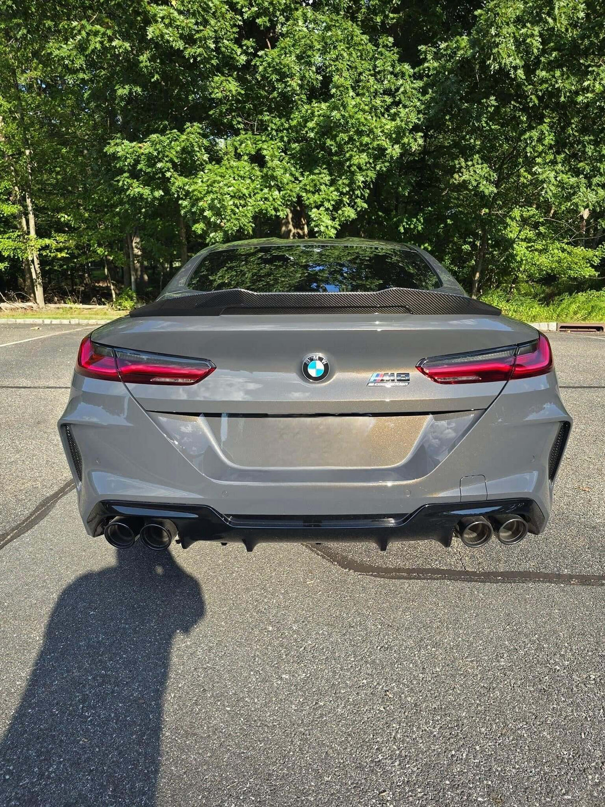 PSM Style High Kick Carbon Fiber Trunk Spoiler - BMW F91 / F92 / F93 M8.