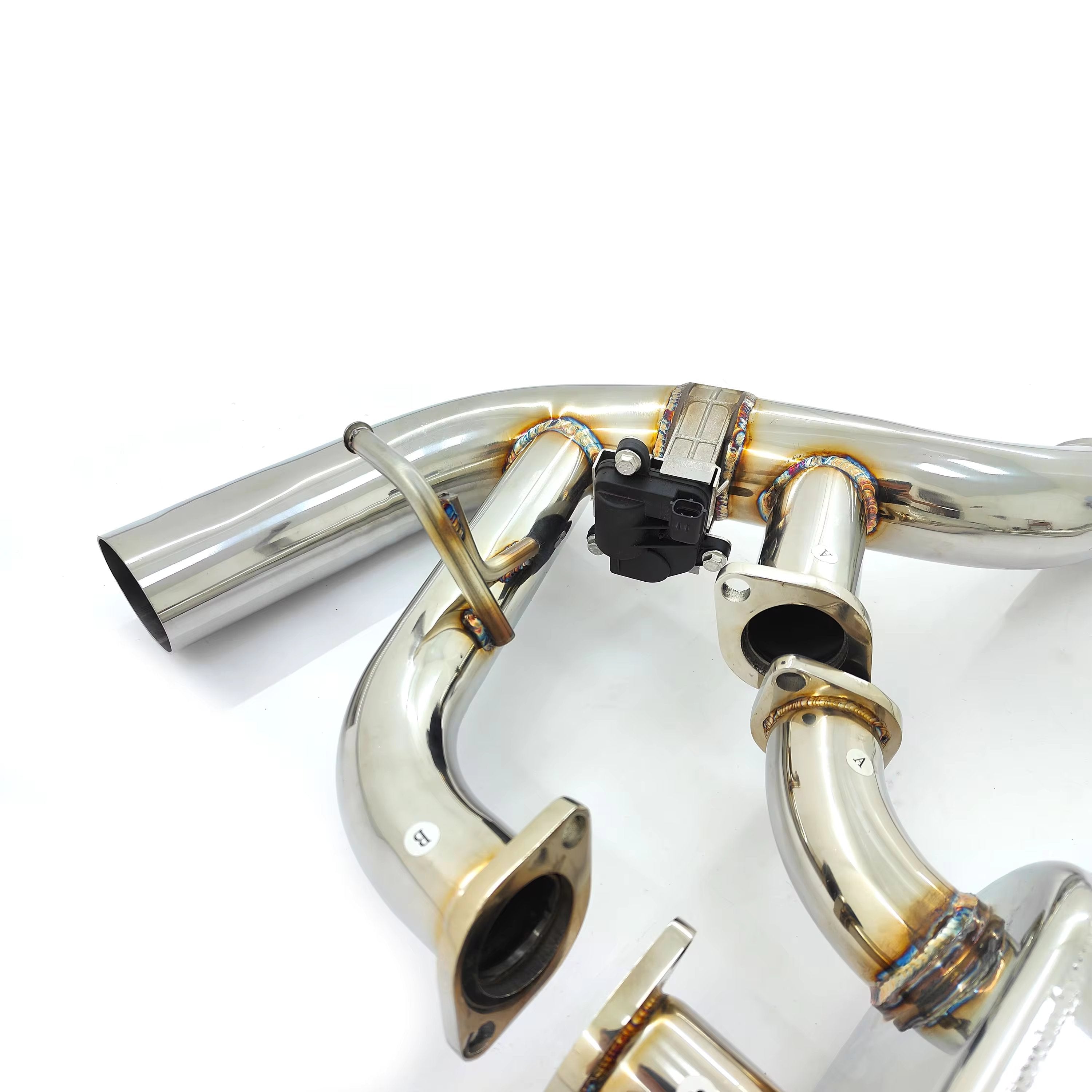 Full Valved Exhaust Catback System W/ Down Pipes (SS304) - Mercedes Benz AMG GT GTS GTC GTR 4.0T.