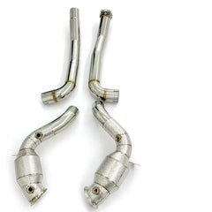 Full Valved Exhaust Catback System W/ Down Pipes (SS304) - Mercedes Benz AMG GT GTS GTC GTR 4.0T.