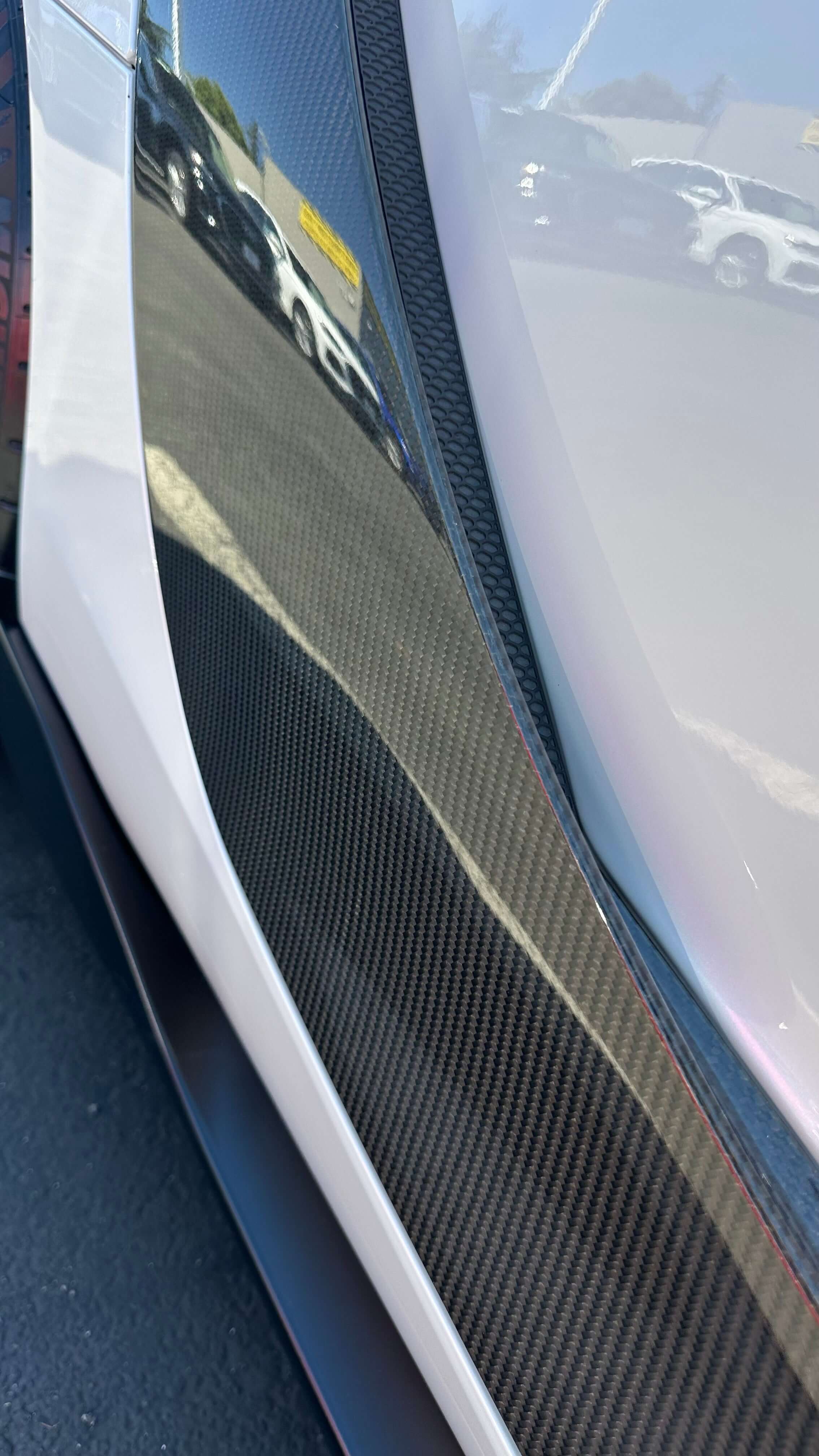 Carbon Fiber Door Fender Trims - Toyota A90 Supra.