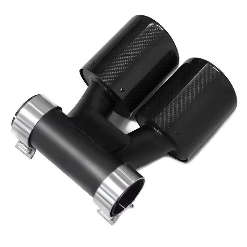 Carbon Fiber Exhaust Tip - Porsche 718/987 Boxster Cayman.