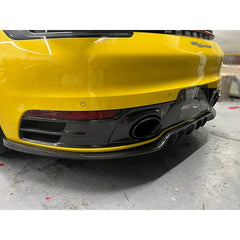 V2 Carbon Rear Diffuser Extension - Porsche 911 992.