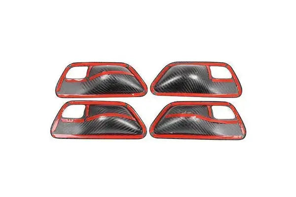 Carbon Fiber Interior Door Bowl Trim Set - BMW F Chassis.