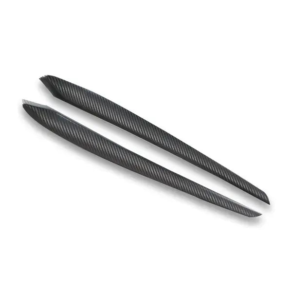 Carbon Fiber Interior Door Trim Set - Tesla Model 3 & Y.