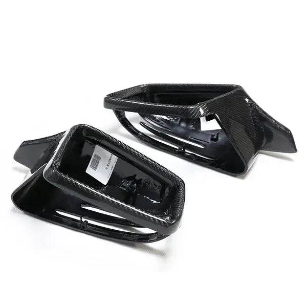 Carbon Fiber Mirror Cap Set - Mercedes Benz W212 E-Class & W204 C-Class.