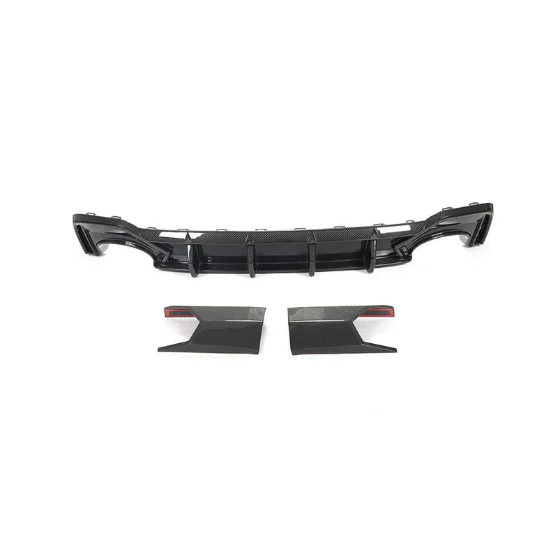 Carbon Fiber Rear Diffuser - Audi RS6 / RS7 C8 Avant.