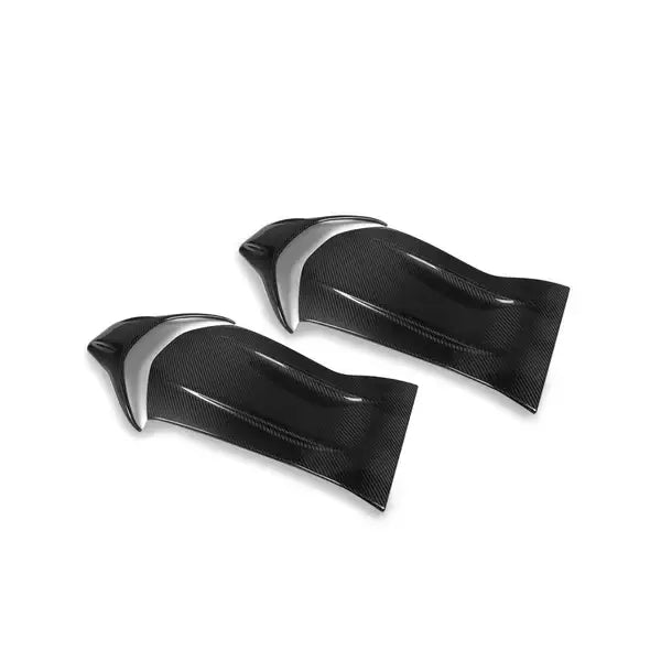 Carbon Fiber Seat Back Covers - Mercedes Benz W205 C63 & C43 AMG / A45 AMG / CLA 45 AMG.