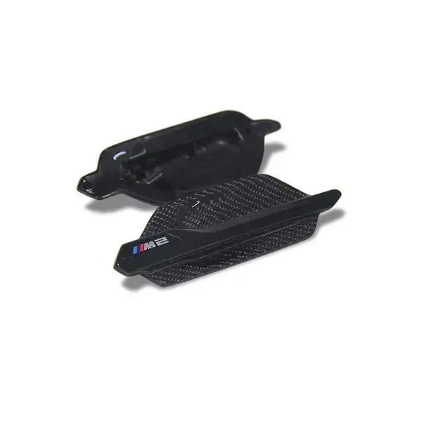 Carbon Fiber Side Fender Vent Trim Set - BMW F87 M2.