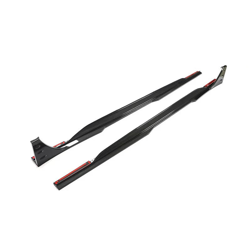 Carbon Fiber Side Skirts - Audi RS6 / RS7 C8.