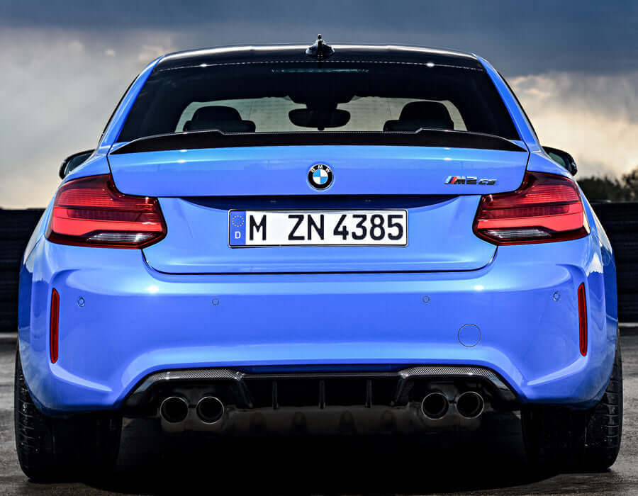 CS Carbon Fiber Trunk Spoiler - BMW F87 M2 & F22 2 Series.