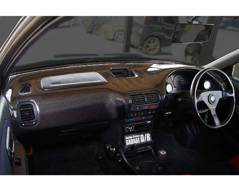 Charge Speed OEM Carbon Dashboard Cover RHD - JDM Plain Weave Acura Integra DC2 TypeR  1994-2001.