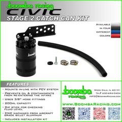 CIVIC 2016-2021 STAGE 2 CATCH CAN KIT.
