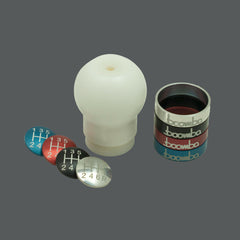 22+ CIVIC WEIGHTED SHIFT KNOB WHITE.