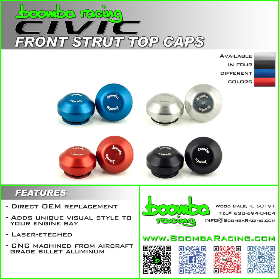 CIVIC 2016-2024 STRUT CAPS