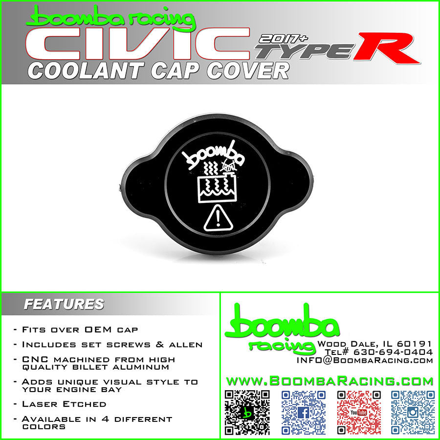 Civic Type R / Stinger 2.0T / 3.3TT Coolant Reservoir Cap Cover