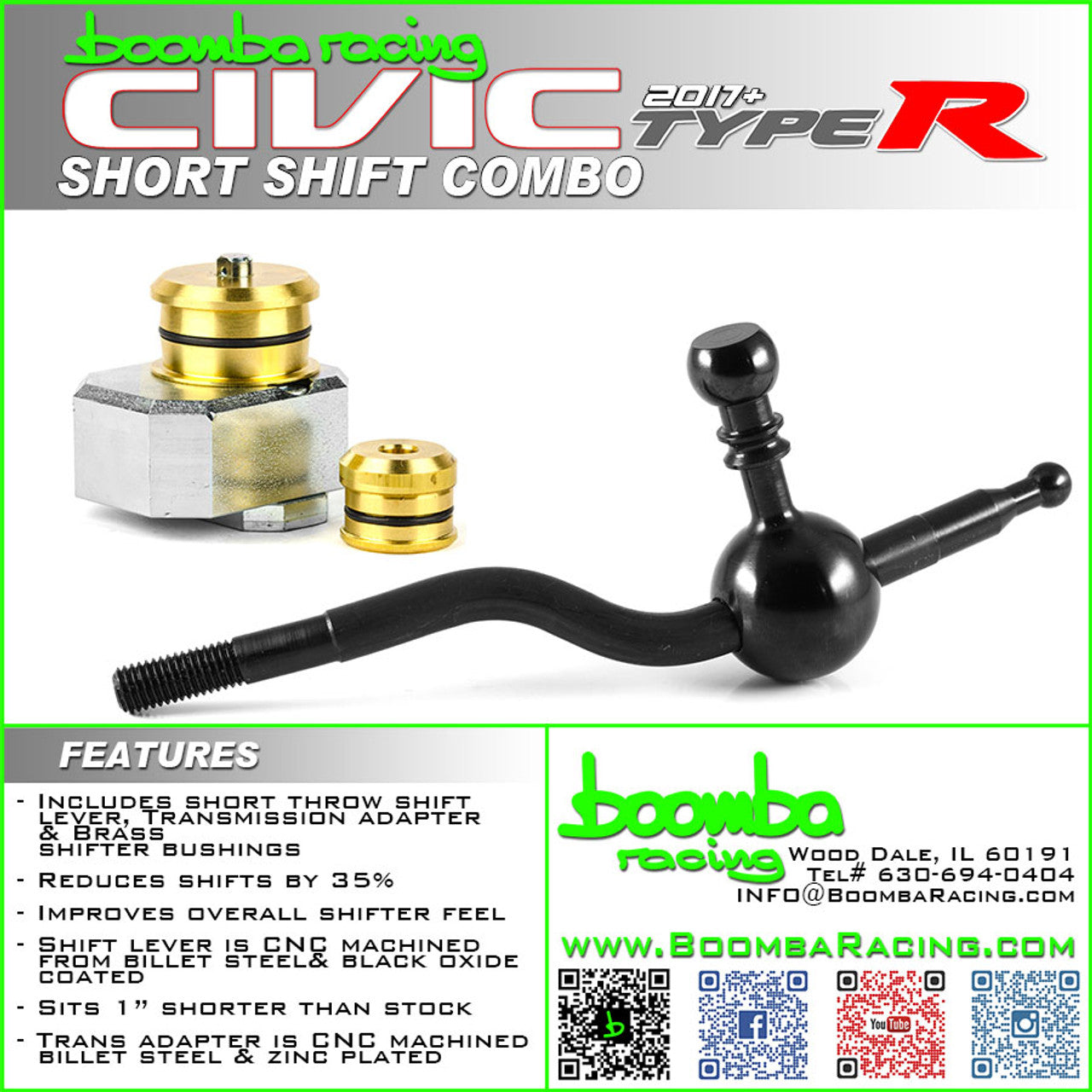 TYPE R SHIFTER KIT - SBX Performance