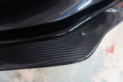 Carbon fiber TK Style front lip - Mercedes Benz AMG C Class C43 Coupe 2019-2023.