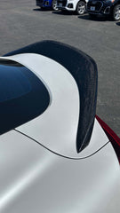 TRD Style Carbon Fiber Trunk Spoiler - Toyota A90 Supra.