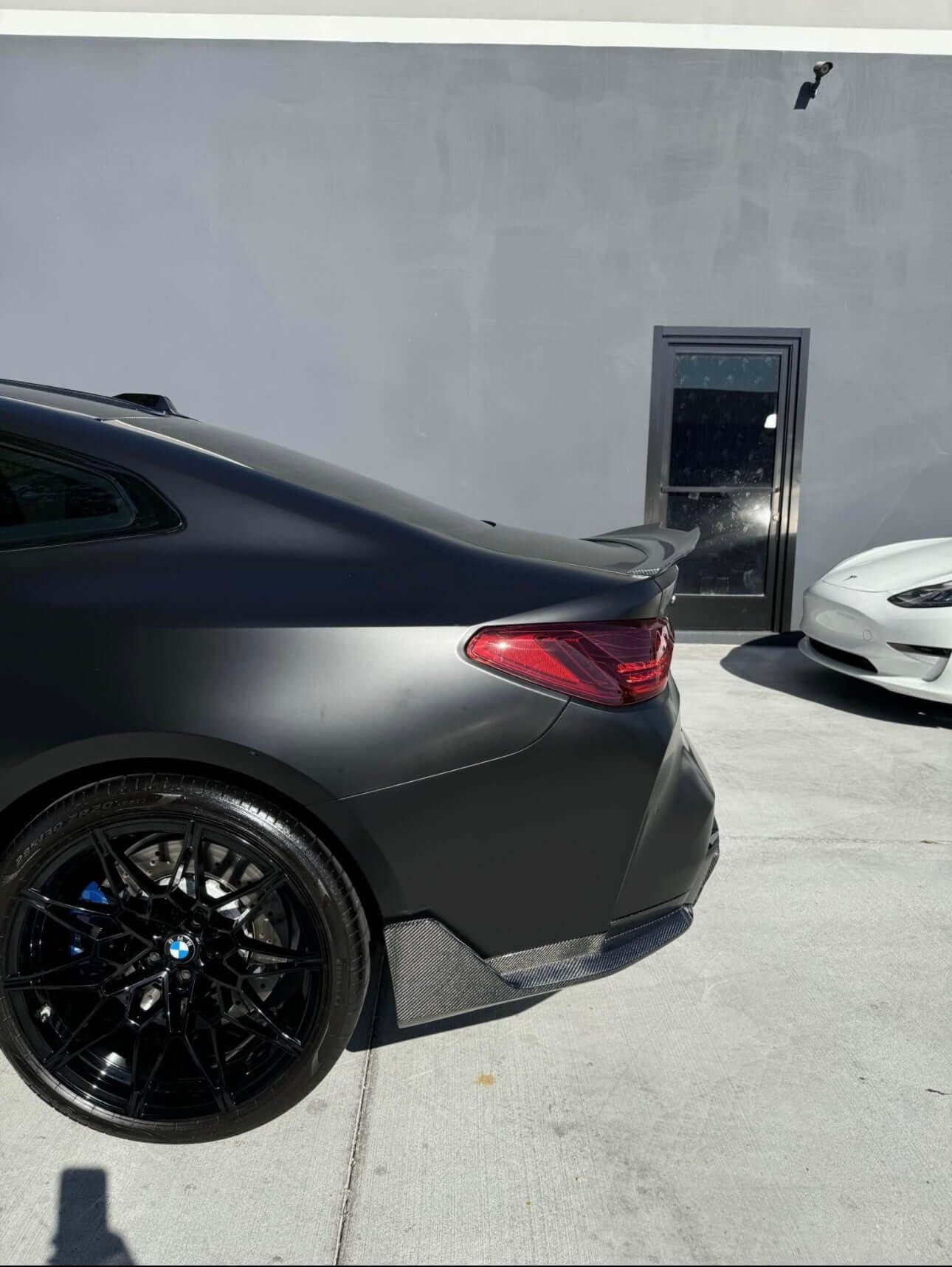 M Performance Style Carbon Fiber Rear Canard Splitters - BMW G80 M3 & G82 / G83 M4.