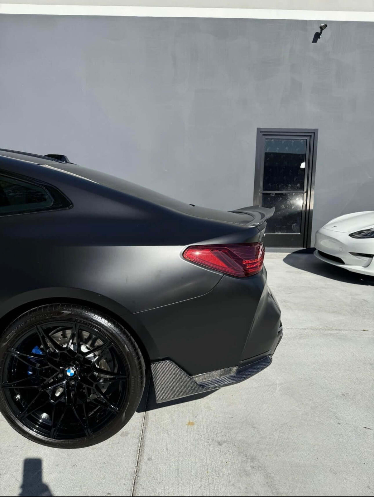 M Performance Style Carbon Fiber Rear Canard Splitters - BMW G80 M3 & G82 / G83 M4.
