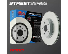 DBA Rear T2 Slotted Street Series Rotor Acura Integra Type R 97-01.