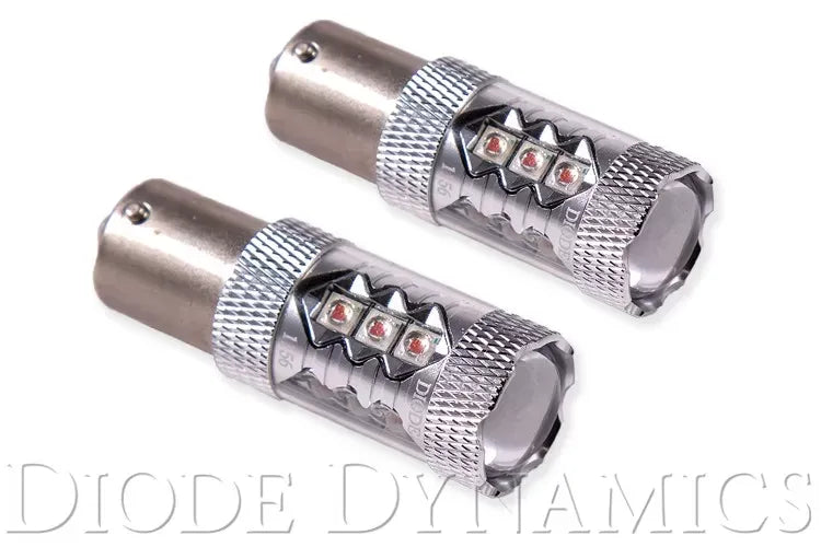 Diode Dynamics 1156 XP80 LED Bulb Red Pair.