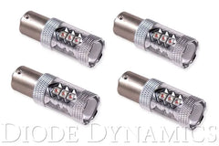 Diode Dynamics 1156 XP80 LED Bulb Red Set of 4 Mini Clubman 2008-2019.