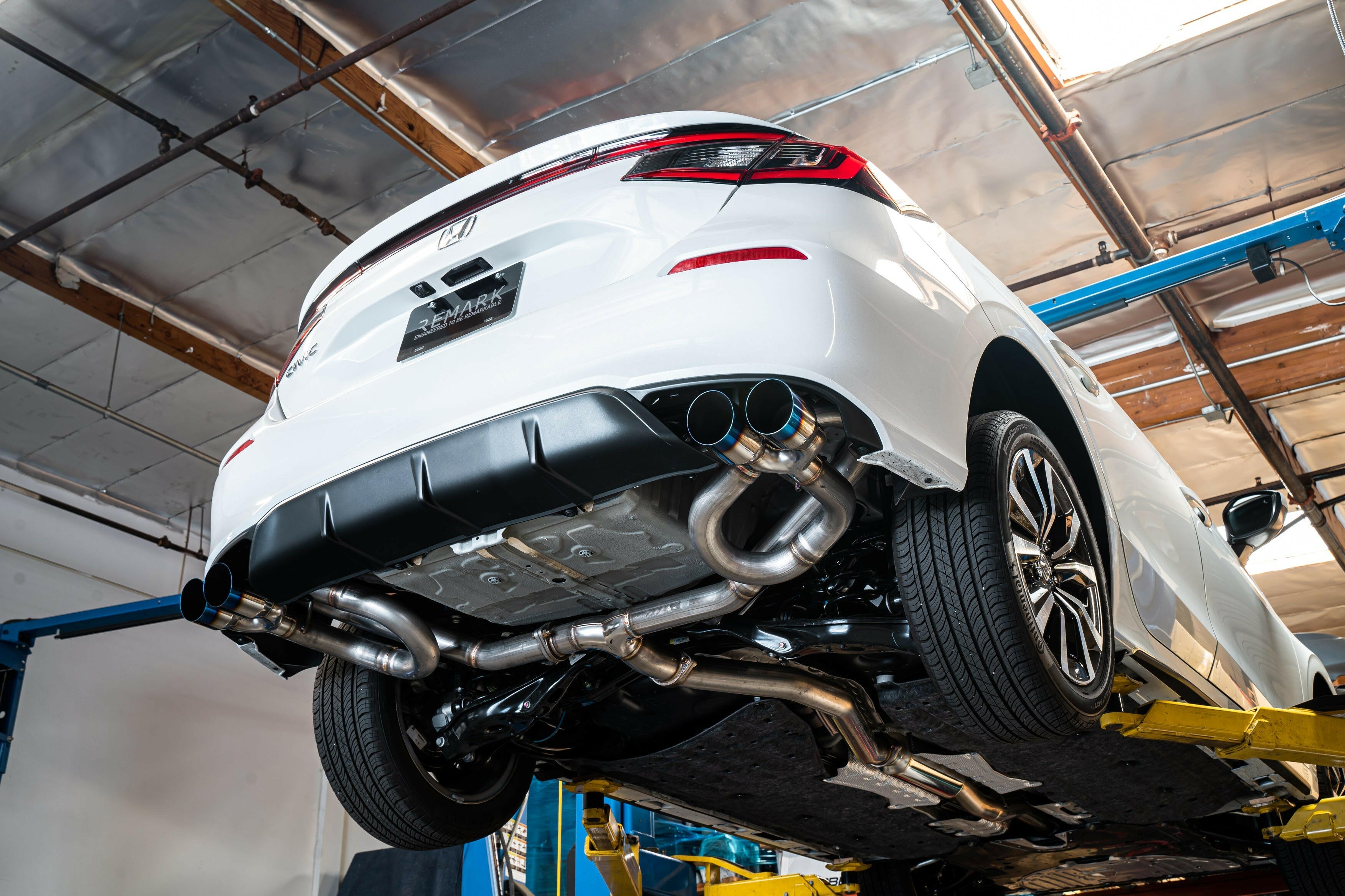 Link Loop Catback Exhaust - Honda Civic Hatchback EX-L (2022+).