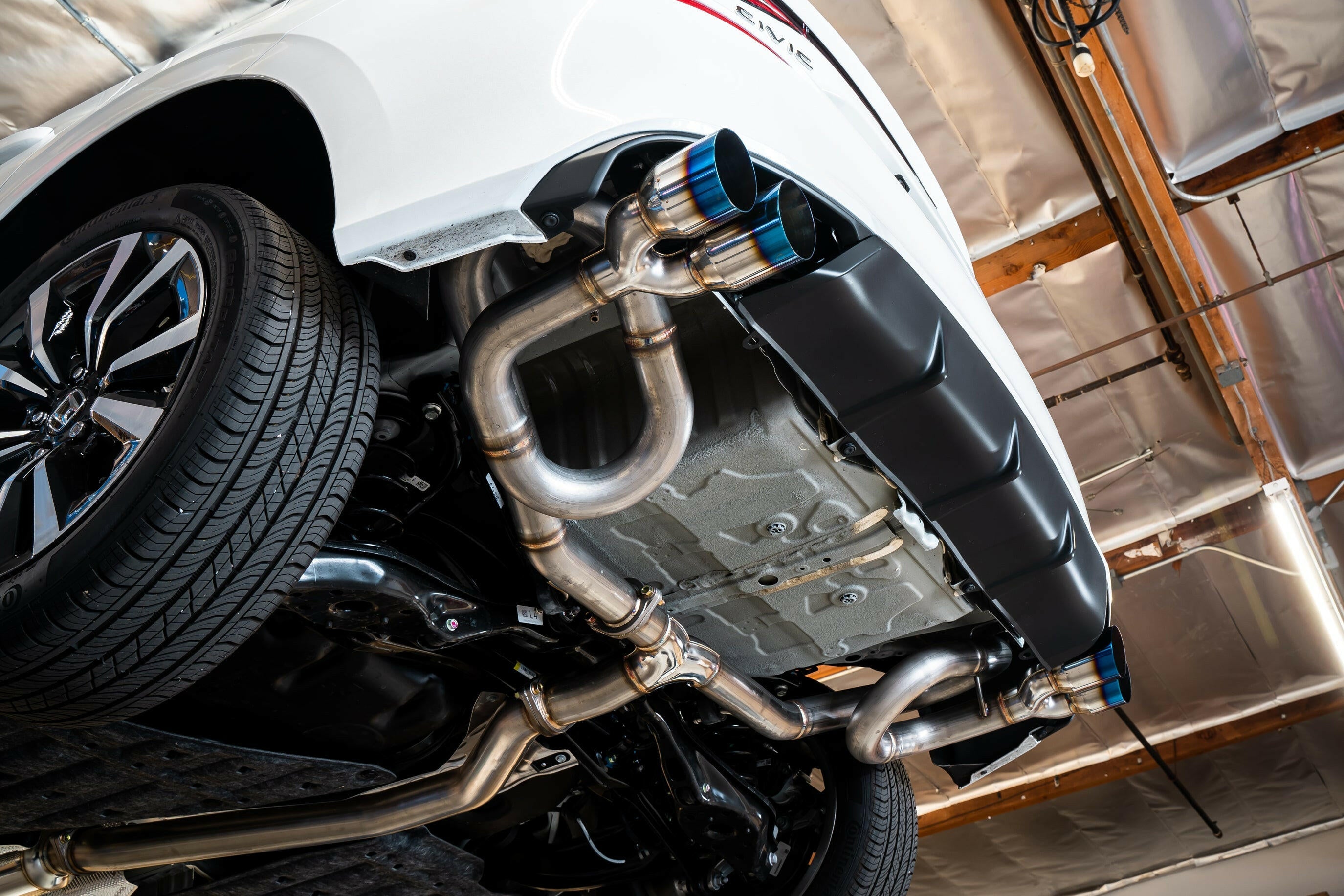 Link Loop Catback Exhaust - Honda Civic Hatchback EX-L (2022+).