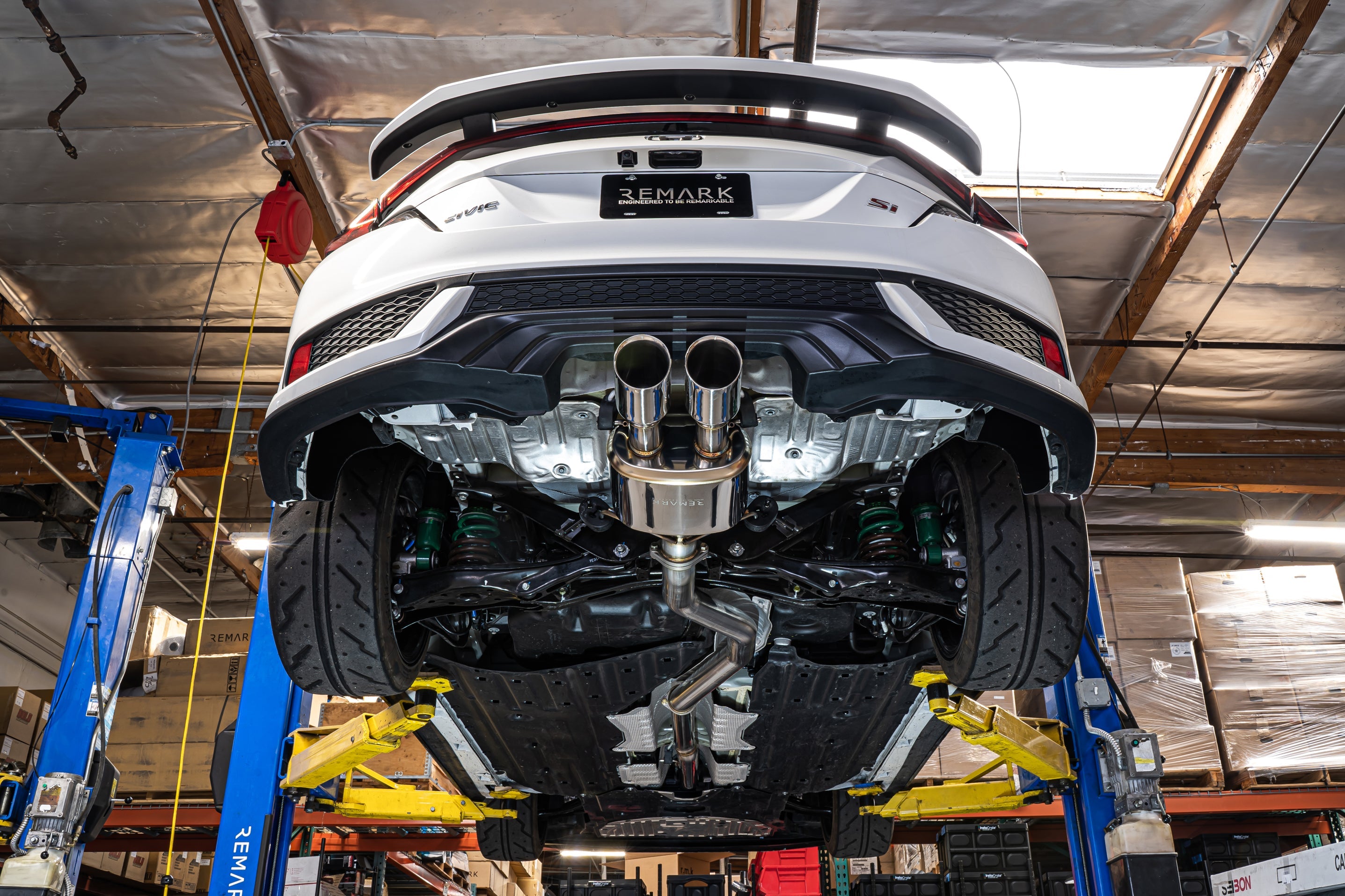 Sports Touring Exhaust - Honda Civic SI (2017-2021) Coupe FC3 & Sedan FC1