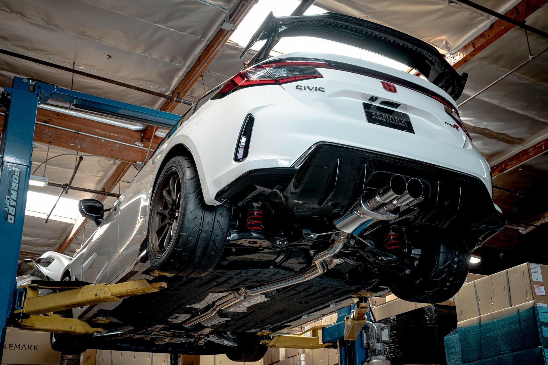 Sports Touring Catback + Front Pipe - Honda Civic Type R FL5 [2023+].