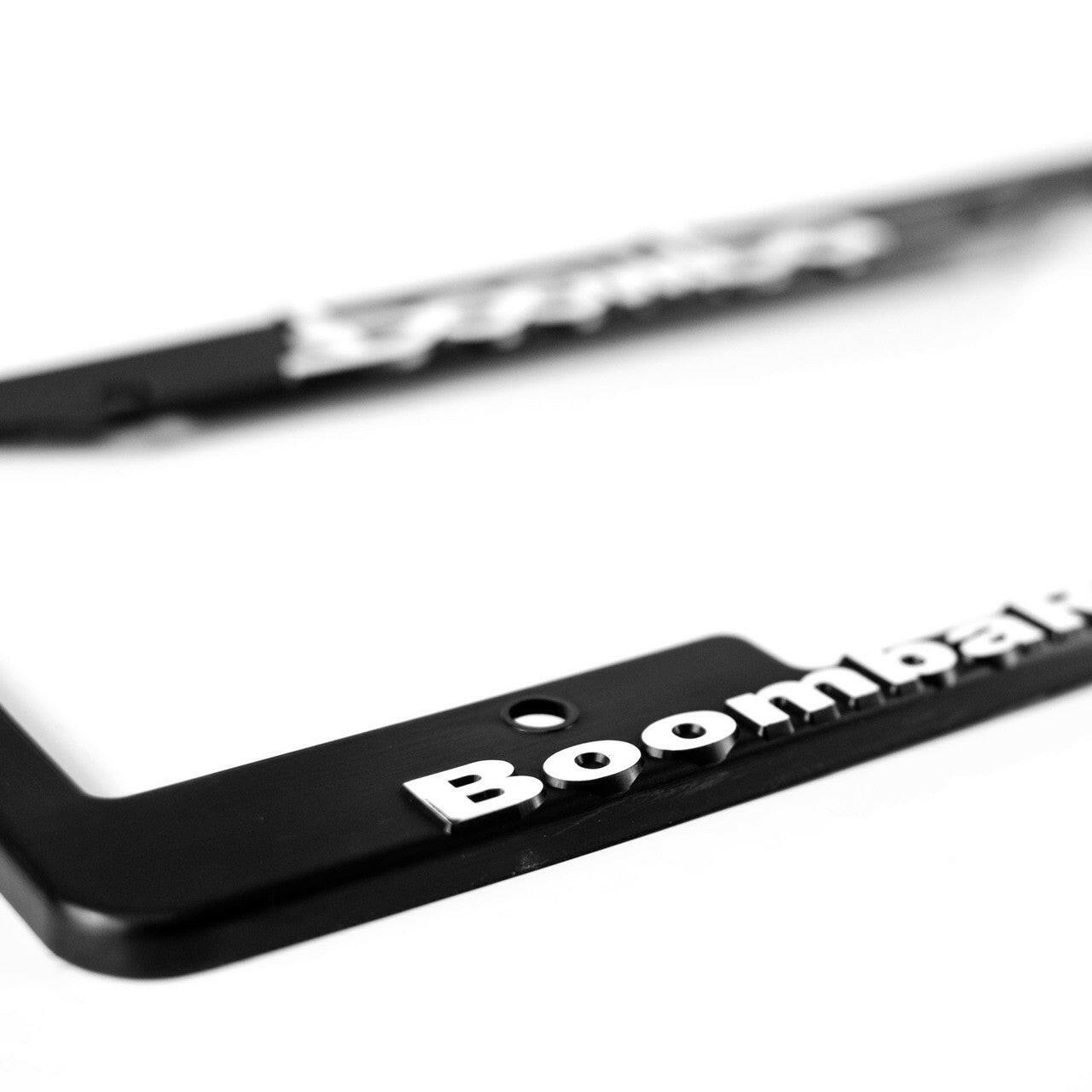 Boomba Racing License Plate Frame (x2).