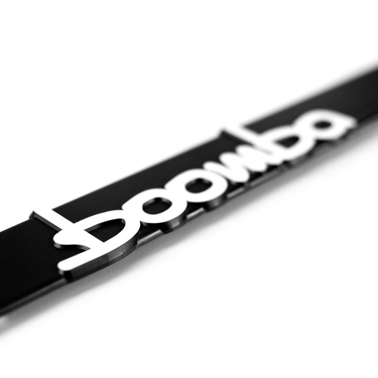 Boomba Racing License Plate Frame (x2).