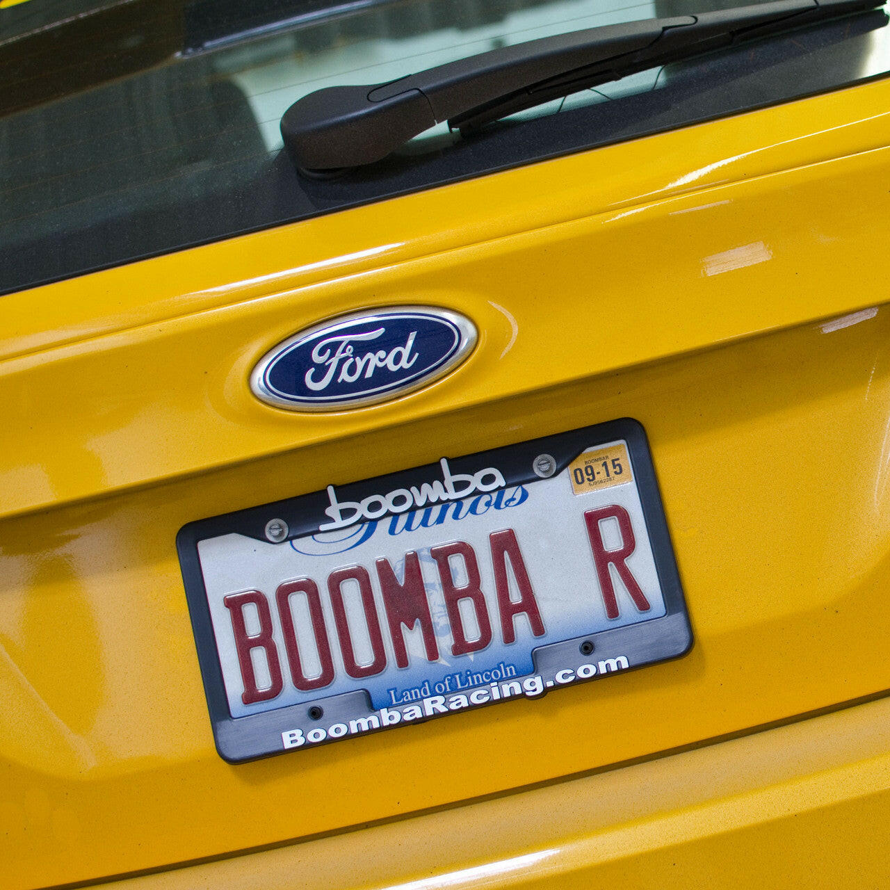 Boomba Racing License Plate Frame (x2).