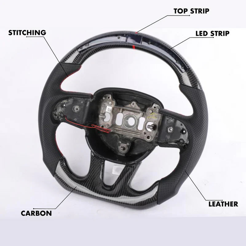 Dodge Durango Style - Full Custom Steering Wheel.