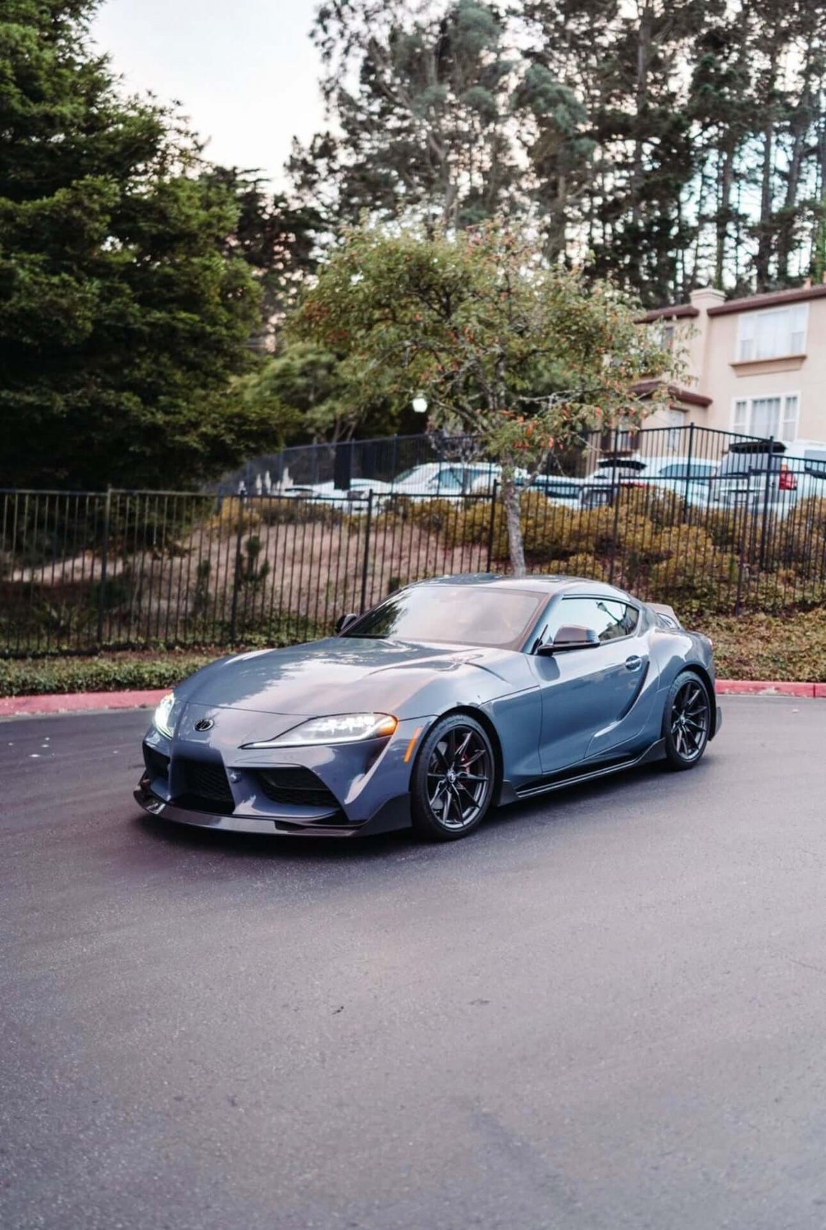 Carbon Fiber Side Skirts for Toyota A90 Supra.