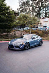 Carbon Fiber Side Skirts for Toyota A90 Supra.