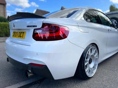 PSM Style High Kick Carbon Fiber Trunk Spoiler - BMW F87 M2 & F22 2 Series.