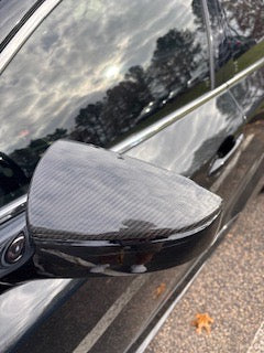 OEM Style Carbon Fiber Mirror Cap Set - 21-24 LEXUS IS300 IS350 IS500.