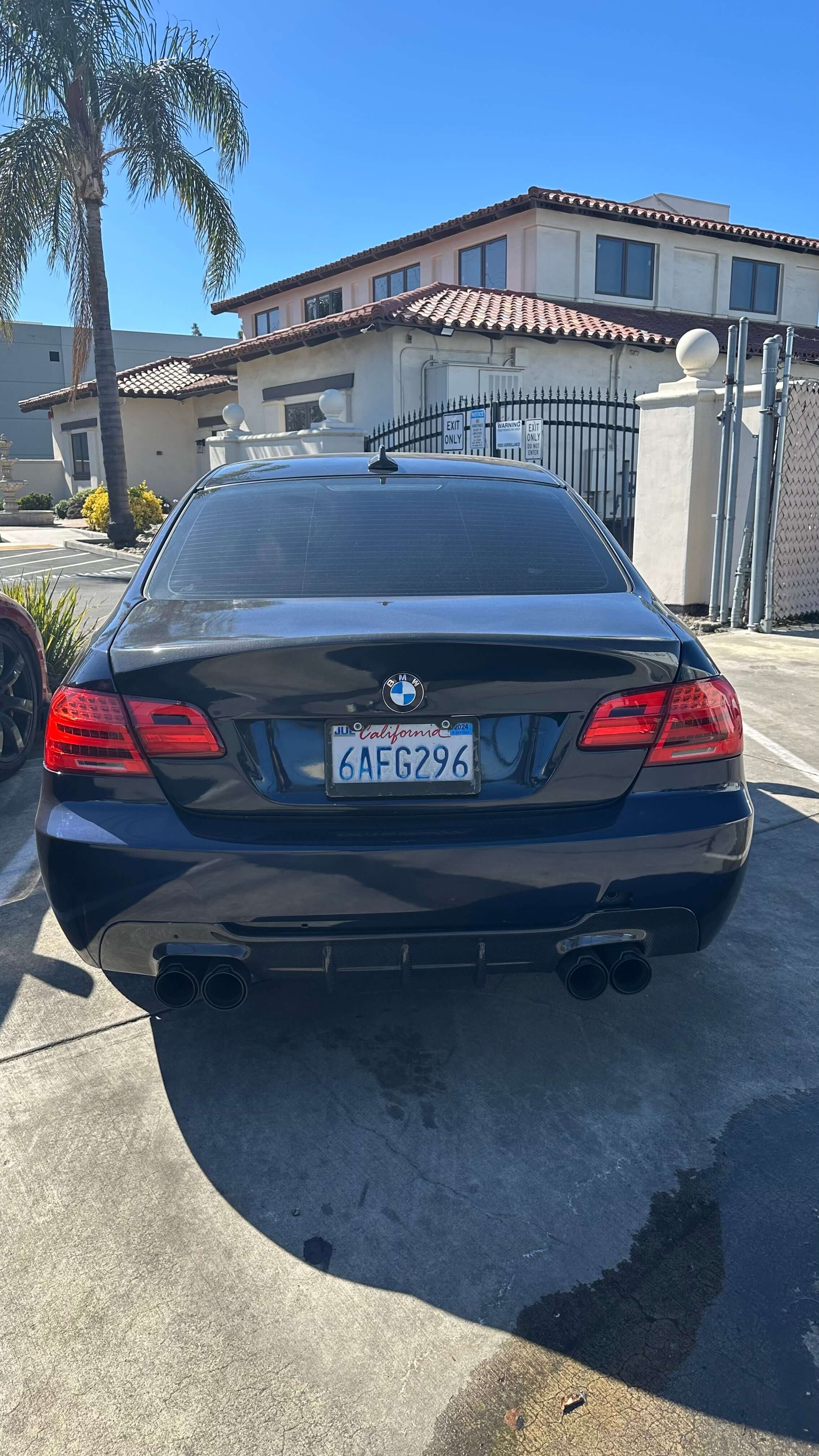 CSL Style Carbon Fiber Rear Trunk - BMW E92 M3 & 3 Series.
