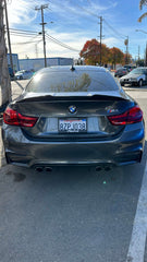 PSM Style High Kick Honeycomb Carbon Fiber Trunk Spoiler - BMW F32 / F33 / F36 4 Series.