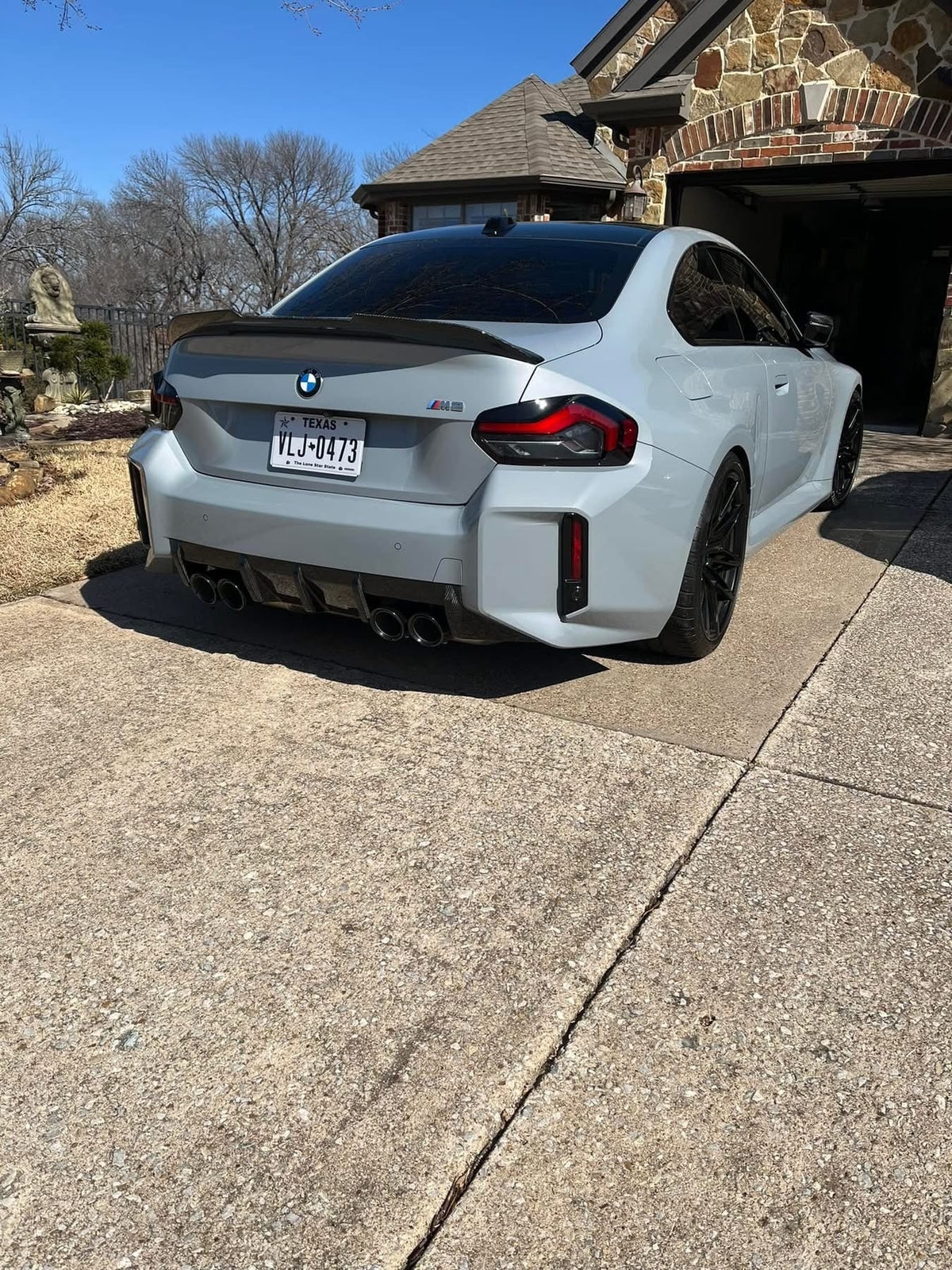 PSM Style Carbon Fiber Spoiler - BMW G87 M2.