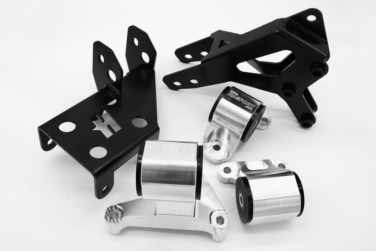 Hasport EGH3 Engine Mount Kit with rear engine bracket For F or H series engine into 92-95 Civic/94-97 del sol/94-01...
