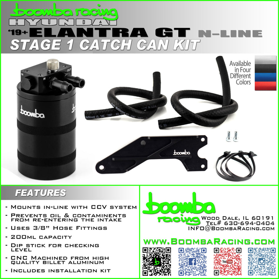 ELANTRA GT N-LINE STAGE 1 CATCH CAN KIT